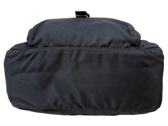 Borsa a tracolla Prada in nylon nero - vista 12