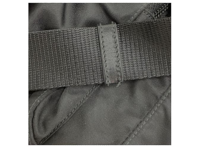 Borsa a tracolla Prada in nylon nero - vista 16