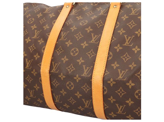 mala Louis Vuitton Keepall 50 Bandoulière Monogram - vista 10