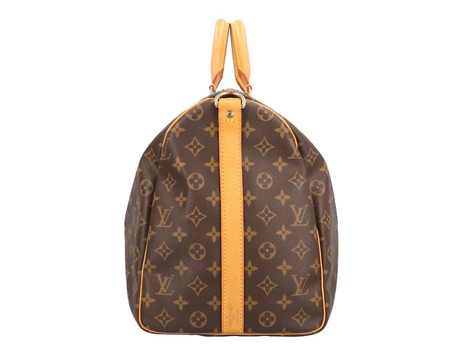 mala Louis Vuitton Keepall 50 Bandoulière Monogram - vista 4