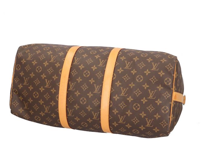mala Louis Vuitton Keepall 50 Bandoulière Monogram - vista 5