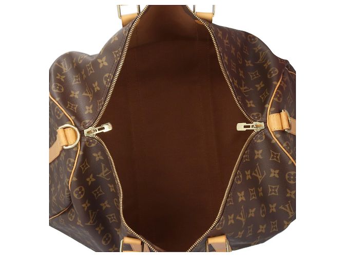 mala Louis Vuitton Keepall 50 Bandoulière Monogram - vista 6