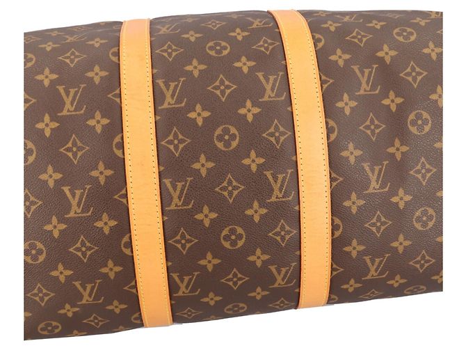 mala Louis Vuitton Keepall 50 Bandoulière Monogram - vista 7