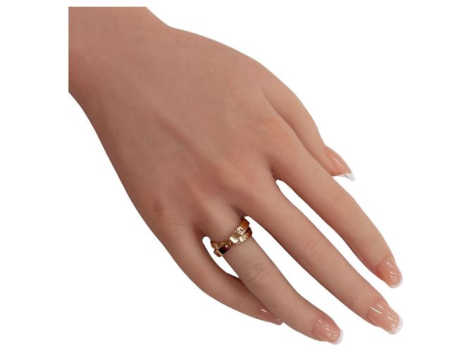 Anello Cartier Bee Love in oro rosa 18K - vista 2