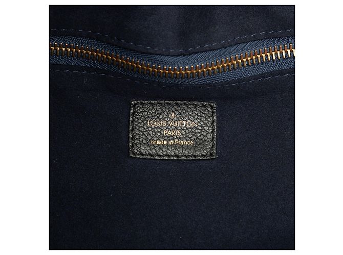 Louis Vuitton Black Monogram Giant Empreinte Neverfull MM - vista 5