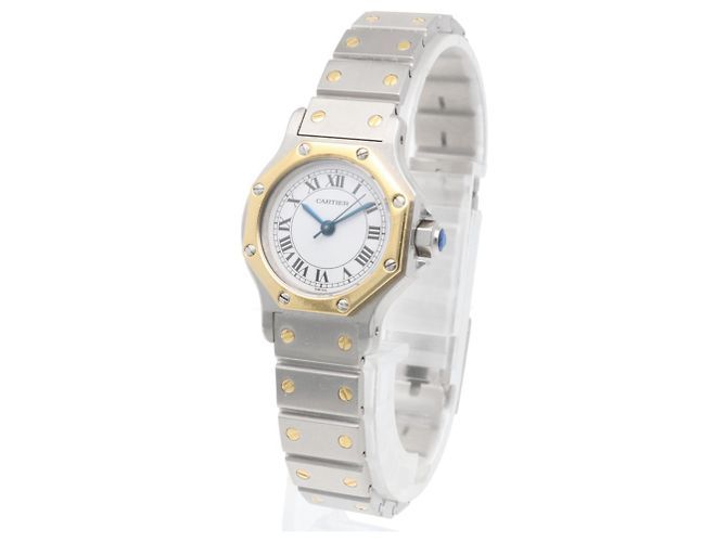 Orologio Cartier Santos Octagon - vista 3