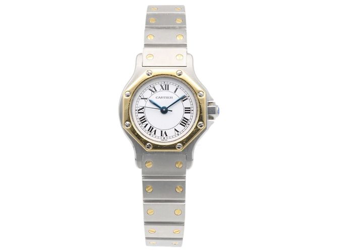 Orologio Cartier Santos Octagon - vista 7