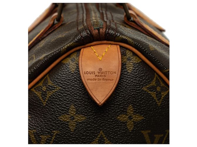 Louis Vuitton Brown Monogram Speedy 30 - vista 5