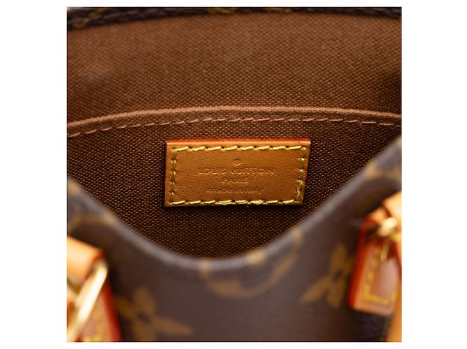 Louis Vuitton Brown Monogram Petit Sac Plat - vista 5