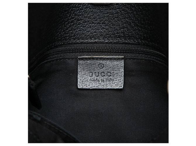 Gucci Black GG Canvas Eclipse Crossbody-Tasche - Ansicht 5