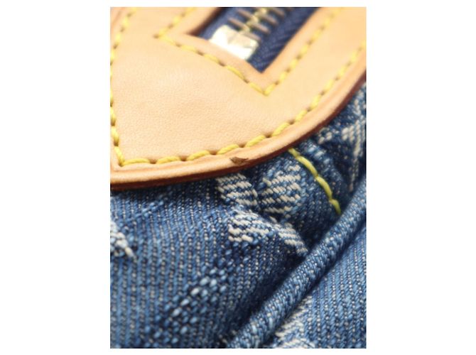 Louis Vuitton Blue Monogram Denim Gürteltasche - Ansicht 6