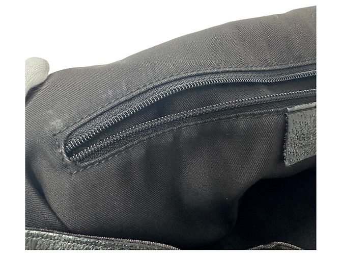 Borsa a mano Gucci da donna in tela GG nera - vista 14