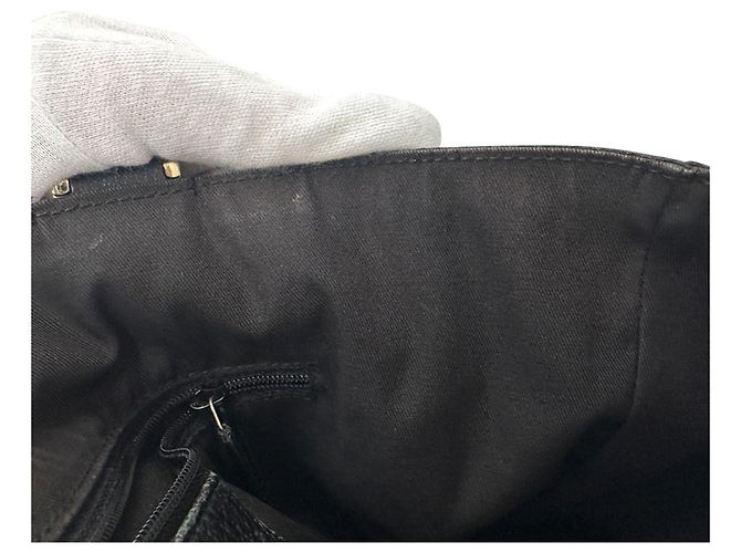 Borsa a mano Gucci da donna in tela GG nera - vista 15