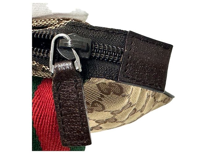 Bolsa Gucci GG Canvas Brown - vista 10