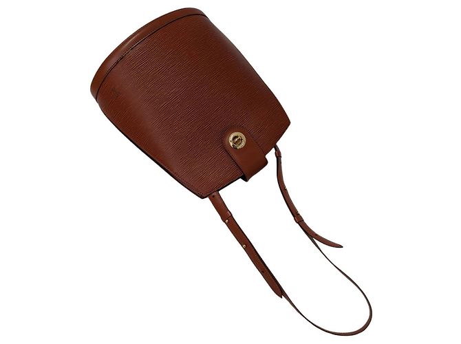 Bolso de hombro Louis Vuitton de cuero Epi - vista 8