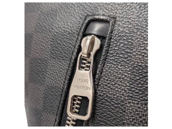 Borsa a tracolla Louis Vuitton Damier Graphite - vista 6