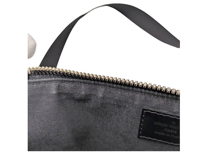 Borsa a tracolla Louis Vuitton Damier Graphite - vista 9