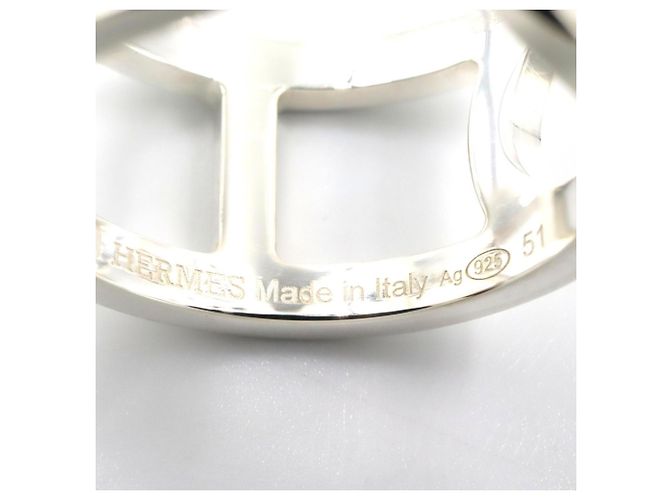 Ring Hermès Bague anneau Hermes Everchaine d'Ancre - vue 4