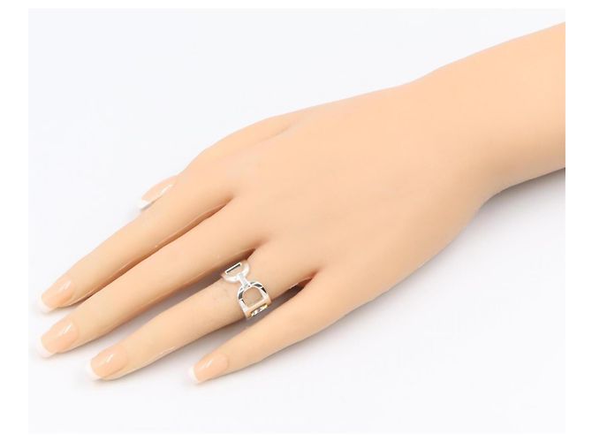 Ring Hermès Bague anneau Hermes Everchaine d'Ancre - vue 8