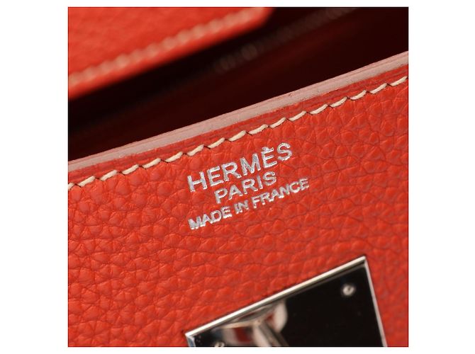 Hermès Borsa Hermes Birkin 30 Sanguine - vista 4