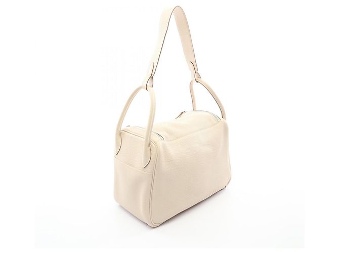 Hermès Bolsa de ombro Hermes Lindy 30 Craie - vista 2