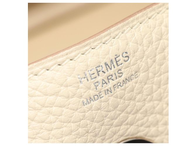 Hermès Bolsa de ombro Hermes Lindy 30 Craie - vista 4