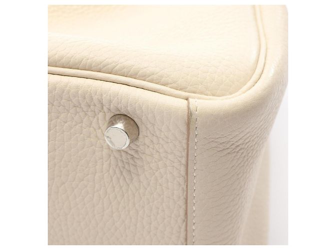 Hermès Bolsa de ombro Hermes Lindy 30 Craie - vista 7