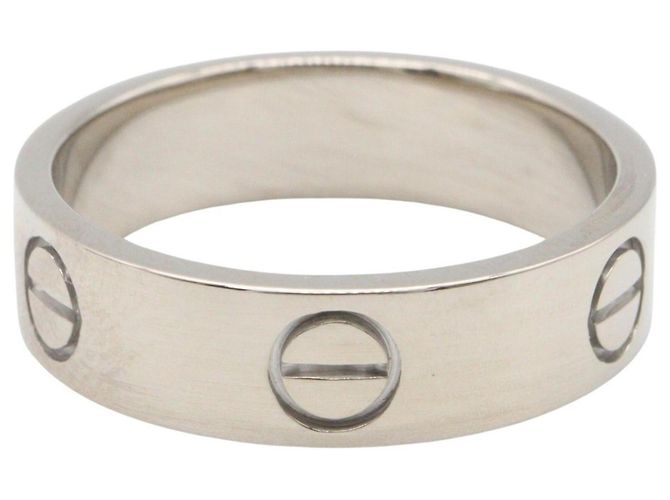 Anello Cartier Love in oro bianco 18K - vista 2