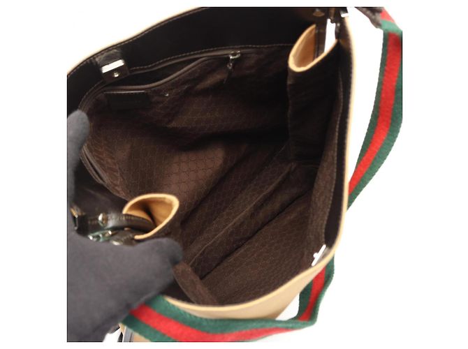 Borsa a Tracolla Gucci Sherry Line - vista 3
