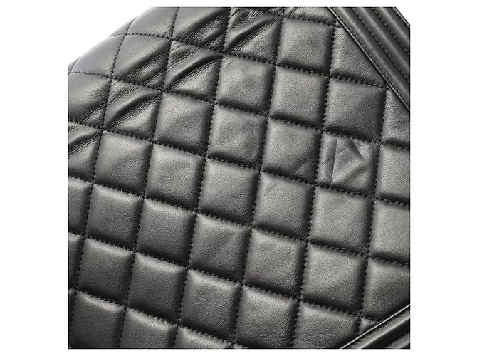 Le Boy Bolsa de Ombro/Mão Chanel Boy Large Matelassé - vista 12