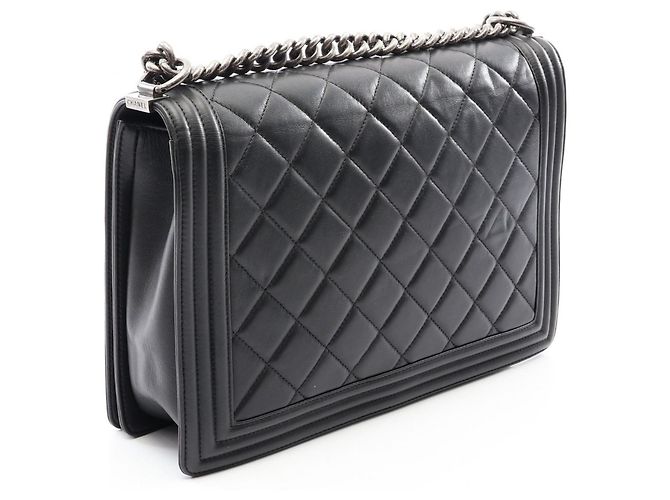 Le Boy Bolsa de Ombro/Mão Chanel Boy Large Matelassé - vista 2
