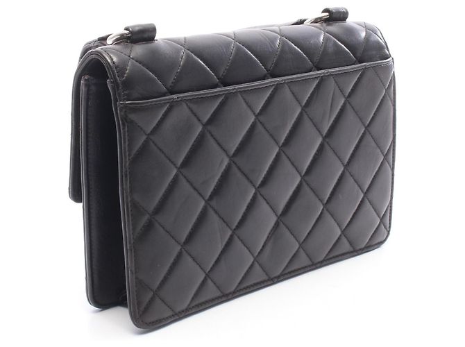 Timeless Borsa a tracolla Chanel Matelassé in pelle di agnello - vista 2