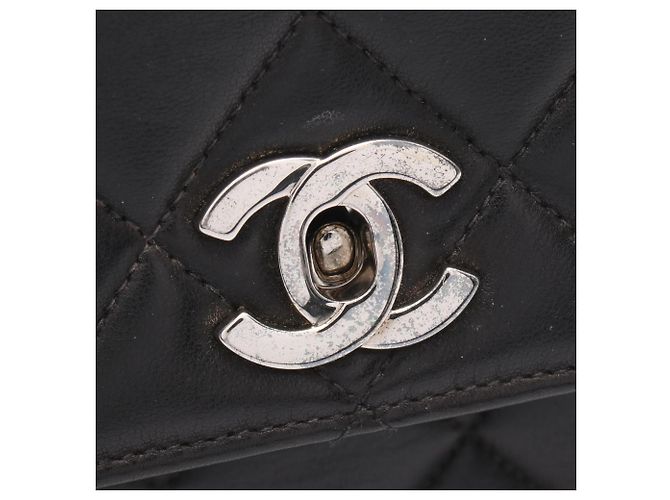 Timeless Borsa a tracolla Chanel Matelassé in pelle di agnello - vista 7