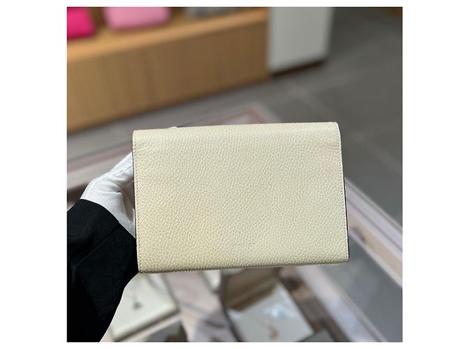 Gucci Dionysus Bag On Chain Off-white Leather - view 2