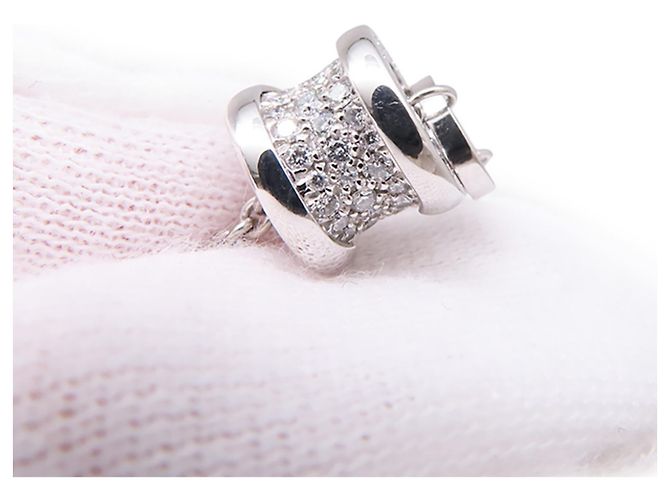 Bulgari Bracciale Bvlgari B.zero1 con charm diamante - vista 6