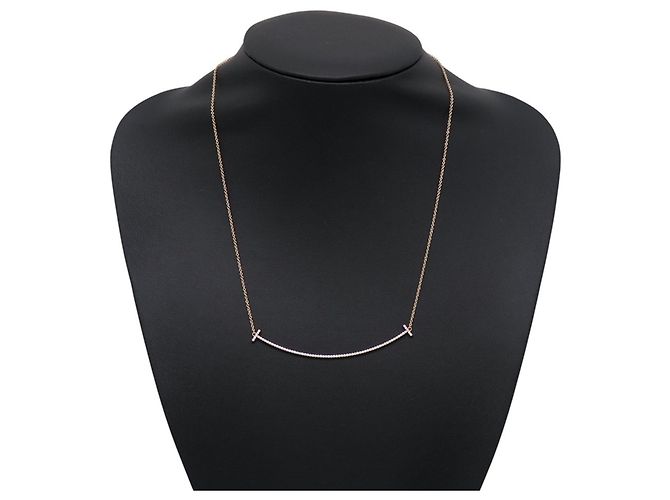 Autre Marque Colar com Pendente Tiffany & Co. T Smile - vista 3