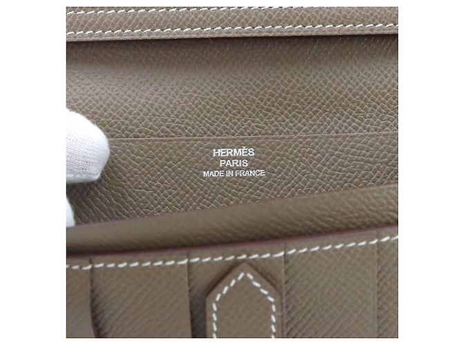 Hermès Hermes Bearn Soufflet Long Wallet - view 10