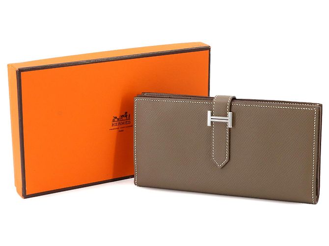 Hermès Hermes Bearn Soufflet Long Wallet - view 3