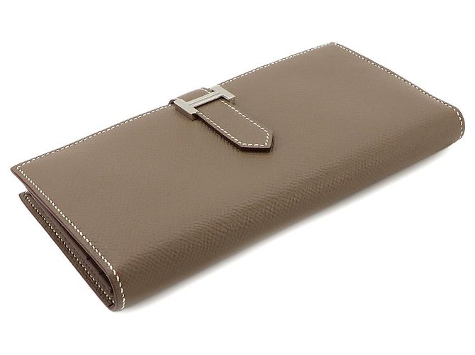 Hermès Hermes Bearn Soufflet Long Wallet - view 5