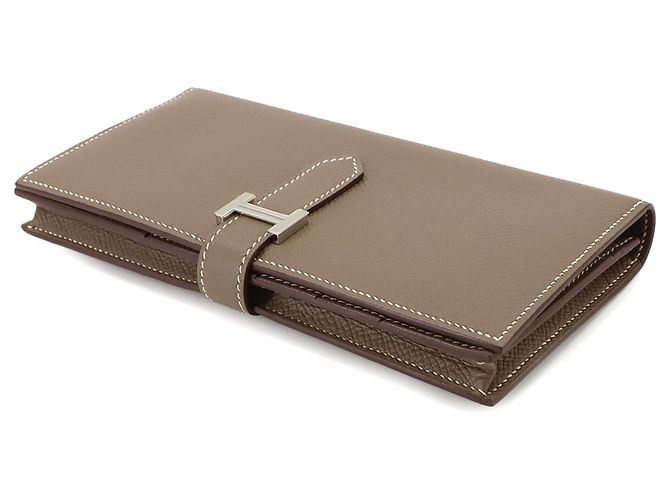 Hermès Hermes Bearn Soufflet Long Wallet - view 6