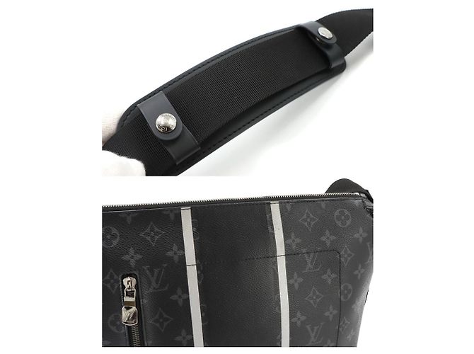 Louis Vuitton Apollo PM Monogram Eclipse Flash Shoulder Handbag M43410 - vista 9