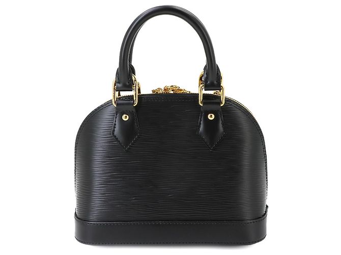Borsa a mano Louis Vuitton Alma BB in pelle Epi - vista 3