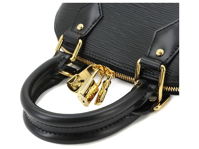 Borsa a mano Louis Vuitton Alma BB in pelle Epi - vista 6