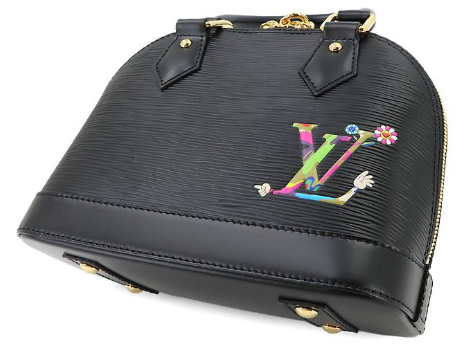 Borsa a mano Louis Vuitton Alma BB in pelle Epi - vista 9