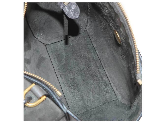 Céline Celine Sac banane/Sac à main en cuir gris - vue 7