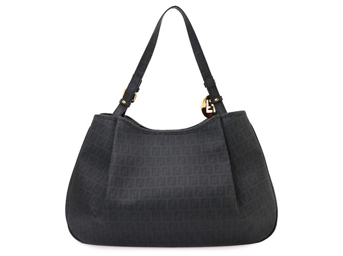 Borsa Fendi Zucchino Gray - vista 3