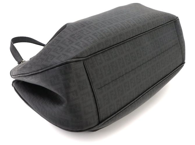 Borsa Fendi Zucchino Gray - vista 5
