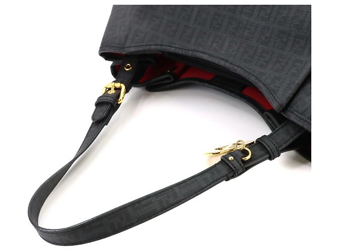 Borsa Fendi Zucchino Gray - vista 6
