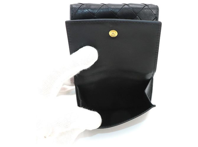 Cartera tri-fold Intrecciato Bottega Veneta - vista 7
