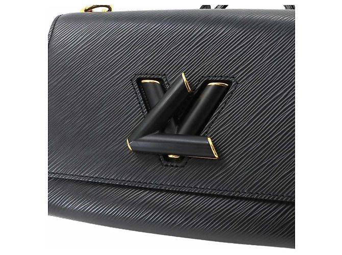 Borsa a tracolla con catena Louis Vuitton Epi Twist MM - vista 10
